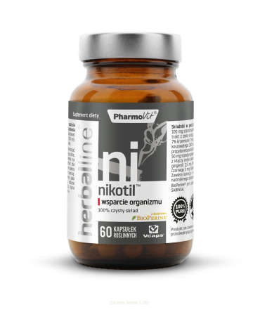 Nikotil™ wsparcie organizmu 60 vege kaps | Herballine™ Pharmovit