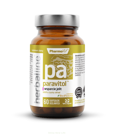 Paravitol™ wsparcie jelit 60 vege kaps | Herballine™ Pharmovit