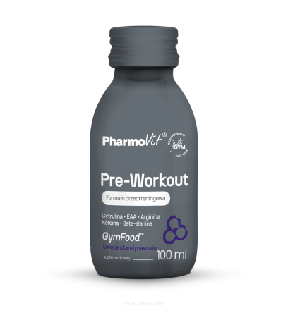 Pre-Workout Formuła przedtreningowa (owoce skandynawskie) 100 ml | GymFood Pharmovit