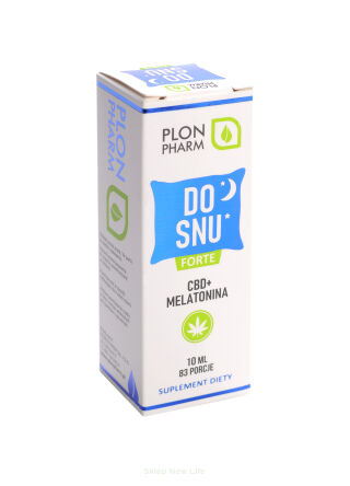 Do snu forte CBD+ Melatonina 10 ml - Plon Pharm