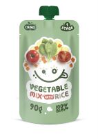 Danie mix warzyw z ryżem po 6 miesiącu życia BIO 90 g