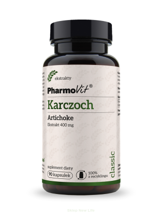 Karczoch Artichoke 4:1 400 mg 90 kaps | Classic Pharmovit