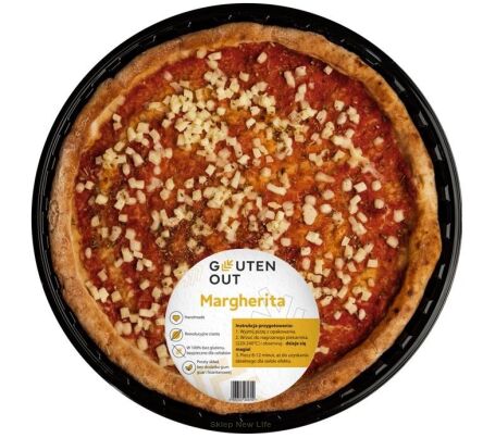 Pizza margarita bezglutenowa 320 g średnica 31 cm