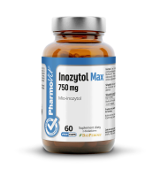 Inozytol Max 750 mg Mio-inozytol 60 kaps Vege | Clean Label Pharmovit