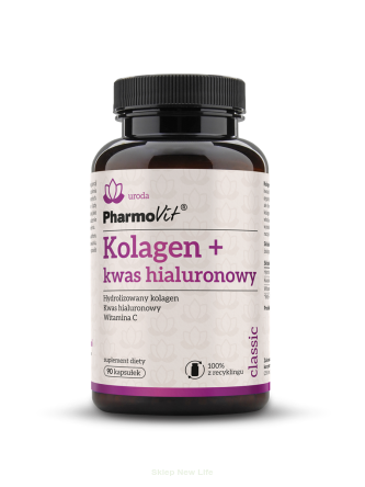 Kolagen + kwas hialuronowy 90 kaps | Classic Pharmovit