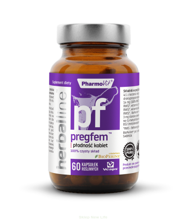 Pregfem™ płodność kobiet 60 vege kaps | Herballine™  Pharmovit