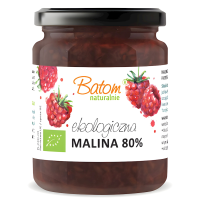 MALINA 80 % BIO 260 g - BATOM