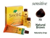 NATURALNA FARBA SANOTINT LIGHT SENSITIVE  NR 73 Natural Brown (naturalny brąz)
