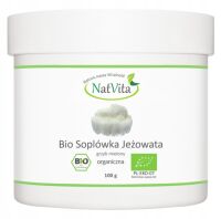 Soplówka Jeżowata BIO grzyb mielony 100g - Natvita

