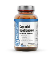 Czynniki lipotropowe Metabolizm tłuszczów 60 kaps | Clean Label Pharmovit