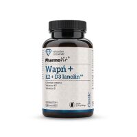 Wapń + K2 + D3 lanolin™ 120 kaps | Classic Pharmovit