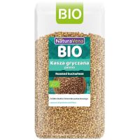 KASZA GRYCZANA PALONA BIO 500 g - NATURAVENA