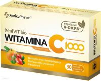 Xenivit WITAMINA C 1000 30 kaps z celulozy roślinnej - Xenico Pharma