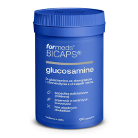 BICAPS GLUCOSAMINE Suplement diety Glukozamina + chondroityna 60 kaps. - Formeds
