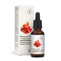 Koenzym Q10 + witamina E - krople (30ml) Aura Herbals