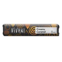 BATON MLECZNA CZEKOLADA Z NADZIENIEM KARMELOWYM BIO 40 g - VIVANI
