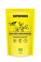 DZIKA RÓŻA SPROSZKOWANA BIO 150 g - BIO PLANET SUPERFOODS