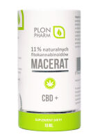 CBD+ 11% macerat z konopi 10 ml - Plon Pharm