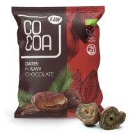DAKTYLE W CZEKOLADZIE SUROWEJ BIO 70 g - COCOA