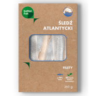 ŚLEDŹ ATLANTYCKI FILETY A'LA MATJAS W OLEJU 250 g - BETTER FISH