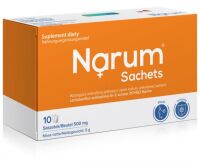 Narum saszetki 500 mg | 10 saszetek - Narine