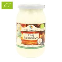 Olej kokosowy BIO extra virgin 800 g - Pięć Przemian