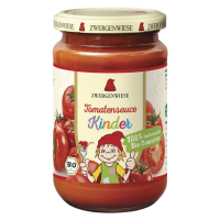 SOS POMIDOROWY DLA DZIECI BEZGLUTENOWY BIO 340 ml - ZWERGENWIESE