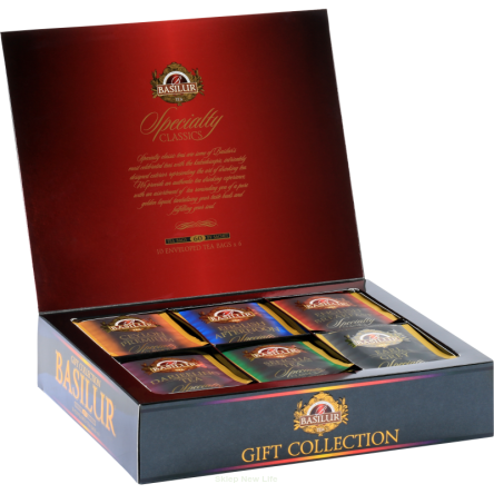 Herbata Specialty Classics Gift Box w saszetkach 50 x 2g- Basilur