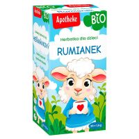 HERBATKA DLA DZIECI - RUMIANEK BIO (20 x 1 g) 20 g - APOTHEKE