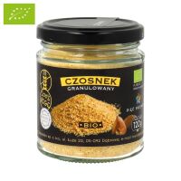 Czosnek granulowany bezglutenowy BIO 120 g - Pięć Przemian