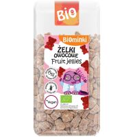 ŻELKI OWOCOWE BEZ DODATKU CUKRÓW BEZGLUTENOWE BIO 400 g - BIOMINKI