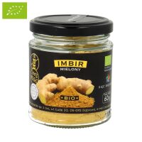 Imbir mielony bezglutenowy BIO 60 g - Pięć Przemian