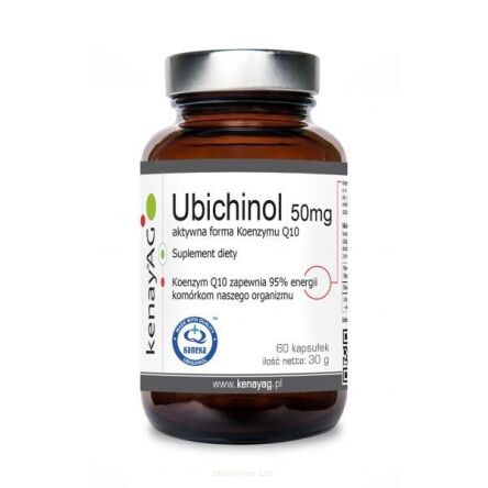 UBICHINOL-KOENZYM Q10 50 mg 60 kaps. - KenayAg