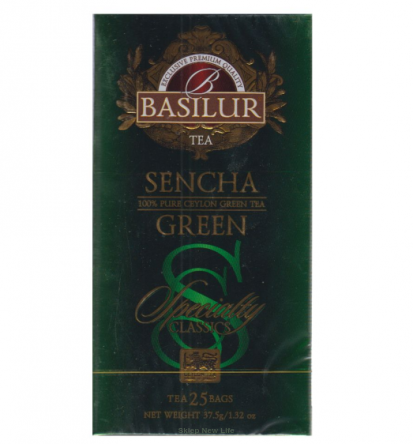 Herbata zielona SENCHA w saszet. 25x1,5 g - Basilur