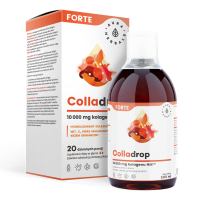 Colladrop Forte, kolagen morski 10000 mg, płyn 500 ml - Aura Herbals