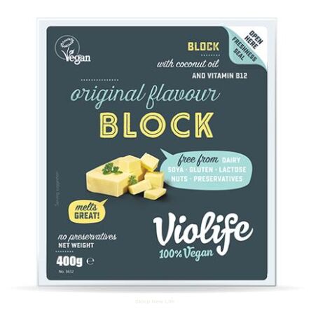 Wegański ser blok naturalny 400g - Violife

