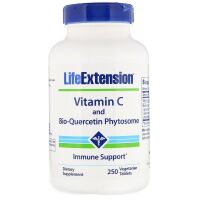 LIFE EXTENSION VITAMIN C WITH DIHYDROQUERCETIN 1000 mg 250 tabl. - KenayAg