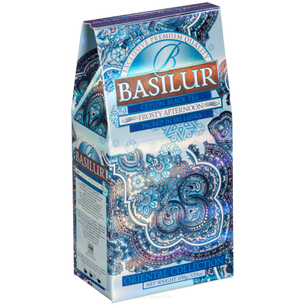 Herbata czarna Oriental Collection Frosty Afternoon stożek 100g- Basilus