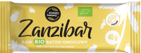 BATON OWOCOWY ZANZIBAR BEZGLUTENOWY BIO 40 g - ZMIANY ZMIANY