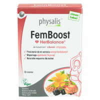 TABLETKI NA ENERGIĘ DLA KOBIET (FEMBOOST) 30 szt. - PHYSALIS (HERBALANCE)