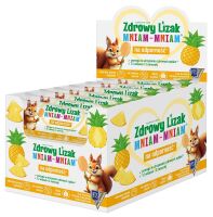 Zdrowy lizak Mniam-Mniam ananas (ŁEZKA) - Starpharma