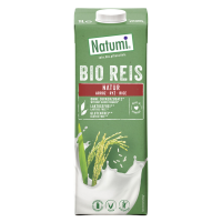 NAPÓJ RYŻOWY BEZ DODATKU CUKRÓW BEZGLUTENOWY BIO 1 L - NATUMI