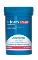 BICAPS FOLATE Suplement diety Foliany 60kaps - Formeds