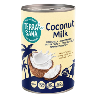 COCONUT MILK - NAPÓJ KOKOSOWY BEZ GUMY GUAR (22 % TŁUSZCZU) BIO 400 ml - TERRASANA