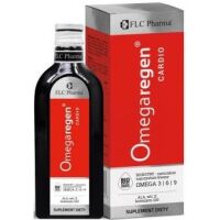 Omegaregen cardio 250ml źródło koenzym Q10, omega 3, 6, 9 -FLC Pharma