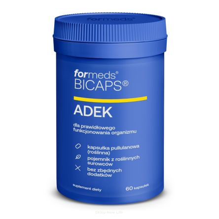 BICAPS ADEK Zestaw witanim A, D, E i K 60 kaps. - Formeds
