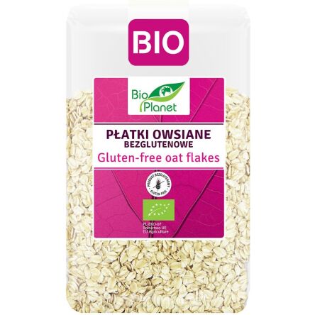PŁATKI OWSIANE BEZGLUTENOWE BIO 1 kg - BIO PLANET