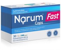 Narum Fast 200 mg, 30 kapsułek metabiotyk - Narine
