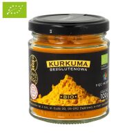Kurkuma bezglutenowa BIO 100 g - Pięć Przemian