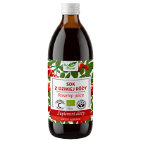 SOK Z DZIKIEJ RÓŻY BIO 500 ml - BIO PLANET